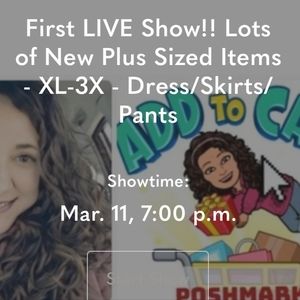 🥳 LIVE SHOW Notifications 🤗 Please "like" to bookmark for future shows 🤗